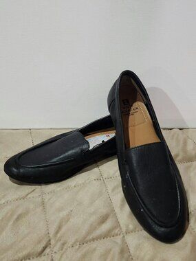 Black Leather Loafers